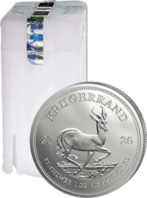 25 x 1 Unze Silber Krügerrand 2026