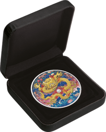 3 Unze Silber Imperial Golden Dragon 2025 (Auflage: 500 | Polierte Platte)
