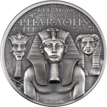 3 Unze Silber Vermächtnis der Pharaonen 2022 AF HR (Auflage: 2.022 | High Relief)