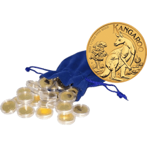 30 x 1/10 Unze Gold Känguru Nugget 2023