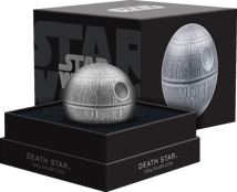 300 Gramm Silber Todesstern Star Wars 2024 AF Rund (Auflage: 1.000 | Antik Finish)