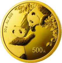 30g Gold China Panda 2023