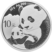 30g Silber China Panda 2019