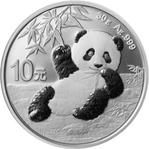 30g Silber China Panda 2020