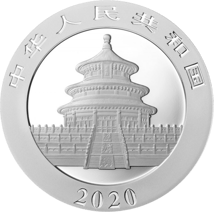 30g Silber China Panda 2020