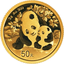 3g Gold China Panda 2024