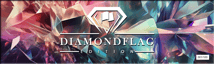 4 x 1 Unze Silber Diamond Flag Set 2023 (Auflage: 100 | Diamantenstaub)