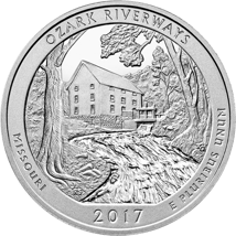 5 Unze Silber ATB Ozark National Scenic Riverways 2017