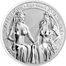 5 Unze Silber Austria und Germania 2021 (Auflage: 500)