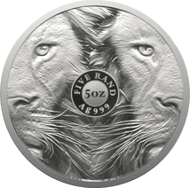 5 Unze Silber Big Five II Löwe 2022 (Auflage: 500)