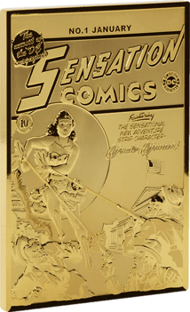5 Unze Silber Sensation Comics DC Golden Era 2025 (Auflage: 500 | vergoldet)