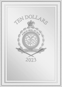 5 Unze Silber Das Imperium schlägt zurück Star Wars Posters 2023 PP (Auflage: 200 | coloriert | Polierte Platte)