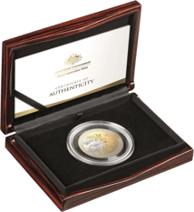 5 Unze Silber Känguru 2018 (25 Jahre Jubiläum | Teilvergoldet)