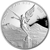 5 Unze Silber Libertad 2023 (Auflage: 2.000 | Polierte Platte)
