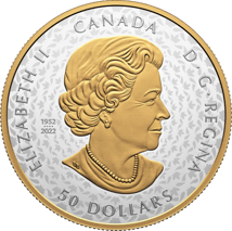 5 Unze Silber Peace Dollar 2024 PP (Auflage: 1.650 | Polierte Platte | mit Roségold veredelt)