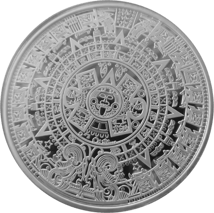 5 Unze Silber Samoa Aztekenkalender 2021 (Auflage: 1.000)