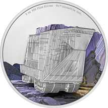 5 Unze Silber Star Wars Sandcrawler 2022 (Auflage: 300 | coloriert | Polierte Platte)