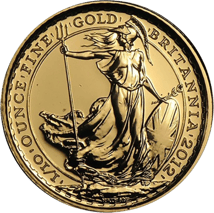 50 x 1/10 Unze Gold Britannia