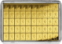 50 x 1g Gold Tafelbarren Combibar (Made in Germany)