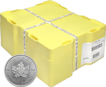 500 x 1 Unze Silber Maple Leaf 2026 (Masterbox)