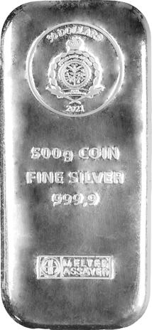 500g Silber Niue Münzbarren Argor Heraeus