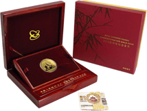 50g Gold China Panda 2016 PP (inkl. Box und Zertifikat)