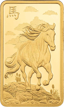 5g Goldbarren PAMP Lunar Year of the Horse 2026