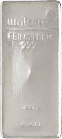 5kg Silberbarren Umicore