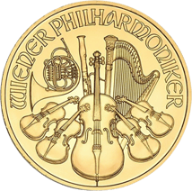 75 x 1/10 Unze Gold Philharmoniker 2022