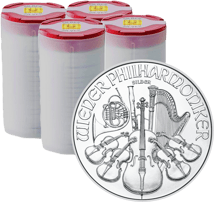 80 x 1 Unze Silber Philharmoniker 2026