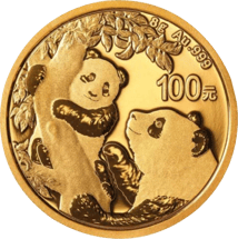 8g Gold China Panda 2021