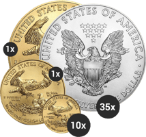 American Eagle Investmentpaket M