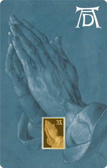 Gold Albrecht Dürer Die Betende Hände Münze (Auflage: 50.000)