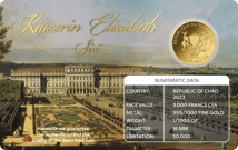 Gold Kaiserin Elisabeth Sisi Münze (Auflage: 50.000)