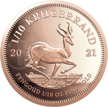 Krügerrand 4 Münzen Fractional Set 2021 PP (Auflage: 100)