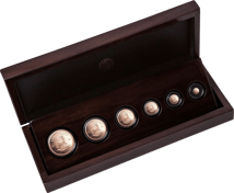 Krügerrand 6 Goldmünzen Prestige Set 2021 PP (Auflage: 600)