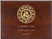 Lunar II Münzbox für 12 x 1 Unze Gold