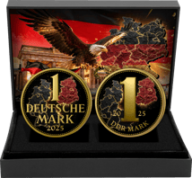 Deutsche Mark Silber Set 2025 (Auflage: 100 | teilvergoldet)