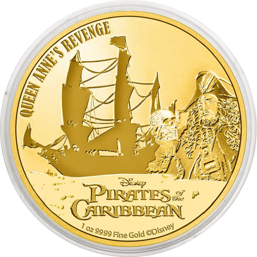 1 Unze Gold Fluch der Karibik Anne´s Revenge 2022 (Auflage: 250)