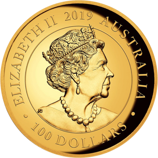 1 Unze Gold Perth Mint Schwan 2019 PP (High Relief | Auflage: 188)