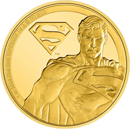 1 Unze Gold Superman Classic Heroes 2022 PP (Auflage: 250 | Polierte Platte)