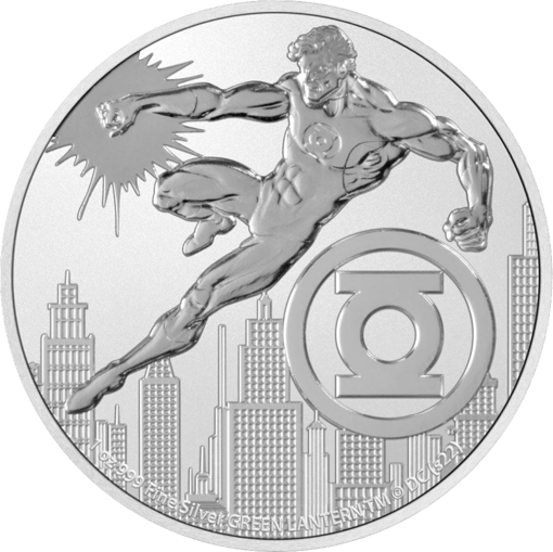 1 Unze Silber Green Lantern 2022 (Auflage. 15.000)