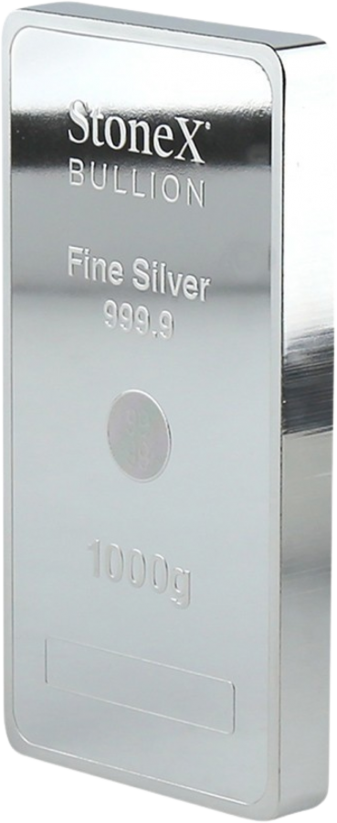 1kg Silberbarren Stone X