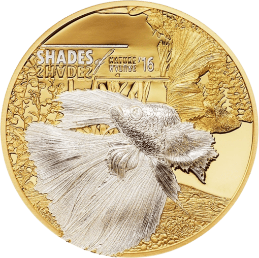 25 g Silber Shades of Nature PP 2016 teilvergoldet (Box | Auflage: 2.000)