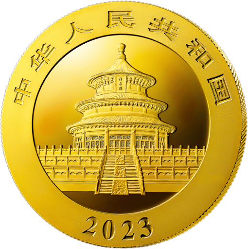 30g Gold China Panda 2023