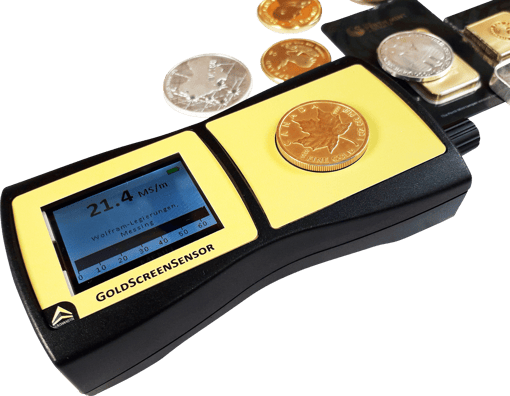 Prüfgerät für Münzen und Barren (GoldScreen Sensor)