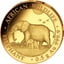 0,5 Gramm Gold Somalia Elefant 2022 PP