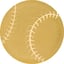 0,5g Gold Baseball (Auflage: 15.000)