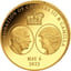 0,5g Gold King Charles III. und Camilla 2023 PP (Auflage 2.000 | Polierte Platte)