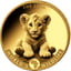 0,5g Gold Kongo World's Wildlife Löwe 2025 (Auflage: 5.000 | Polierte Platte)